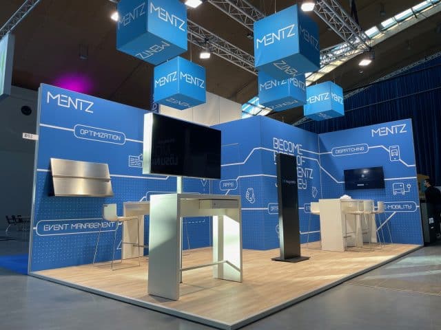 MENTZ auf der IT-Trans: Blickfang in großem Format